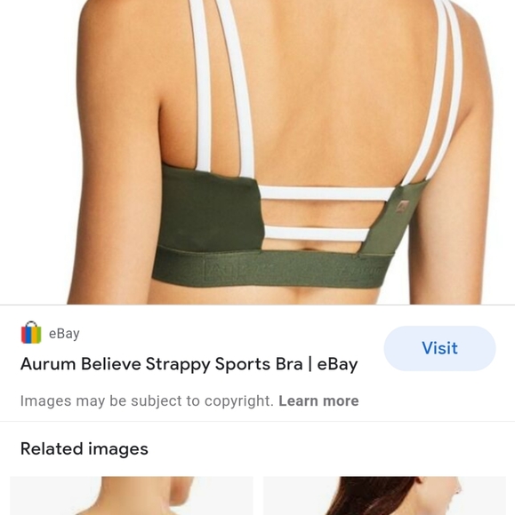 Aurum Believe sports bra size medium - Picture 2 of 5